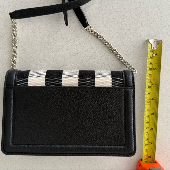 NWT Kate Spade Black and White Checkered Crossbody Bag - Picture 12 of 12